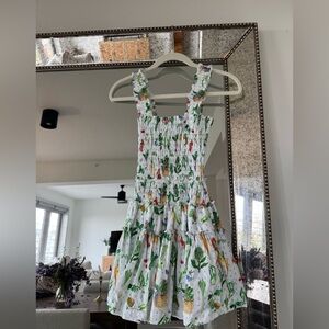 Floral Smocked Mini Dress